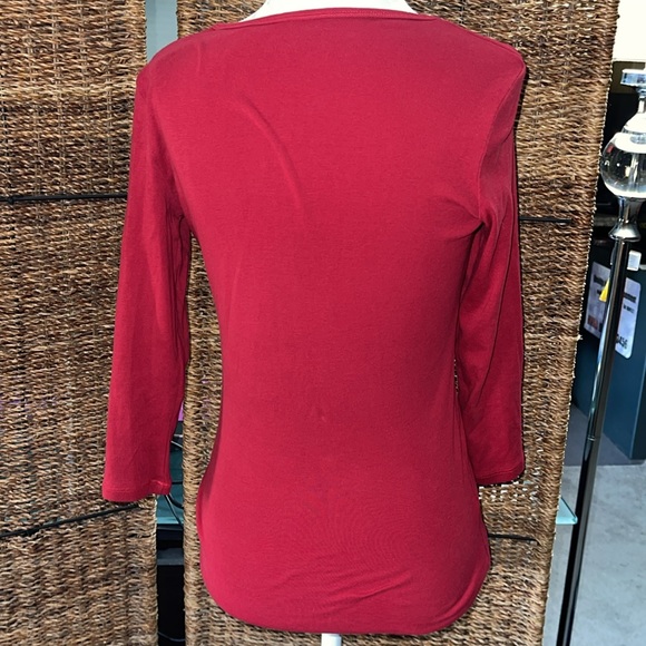 Victoria Secret Deep V Neck T-shirt - Picture 4 of 9